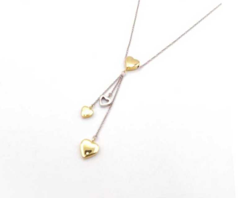 ティファニー買取 マルチハートドロップ ネックレス 